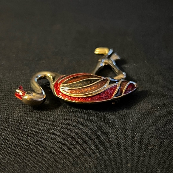 Flamingo Brooch - Picture 8 of 9